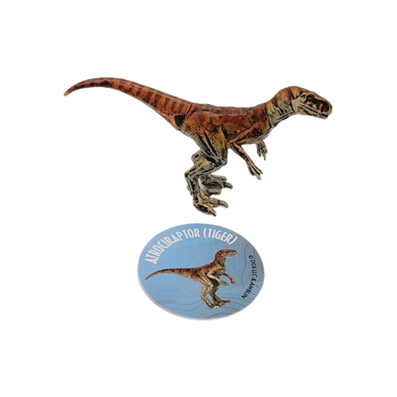 Jurassic World Captivz Dominion Edition 6pc Pop N' Lock Mini Figures - Picture 2 of 9